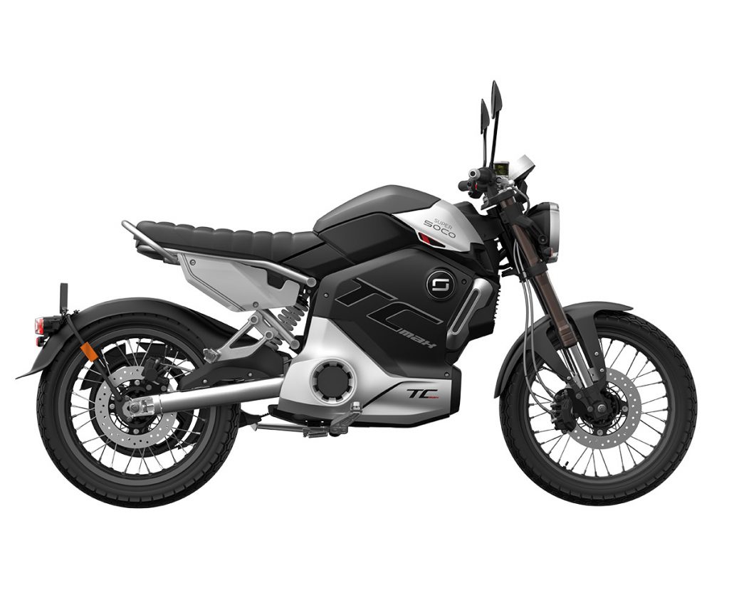 Super Soco TC-Max Electric Motorcycle | Vancouver e-motorcycle store