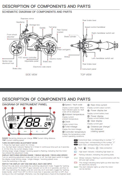 Super Soco TS/TSx Owner’s Manual