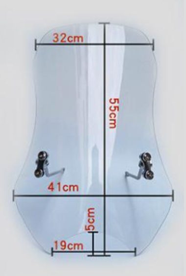 Windshield for Super SOCO TC/TC MAX - Image 2