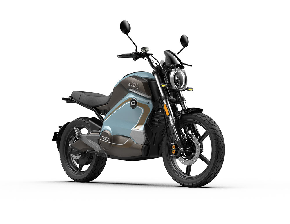 Super Soco TC, 45 km/h, Elektro Moped
